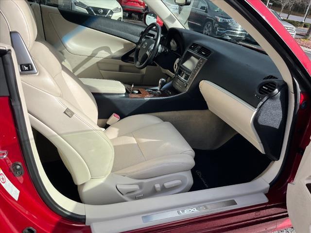 used 2015 Lexus IS 250C car, priced at $22,558