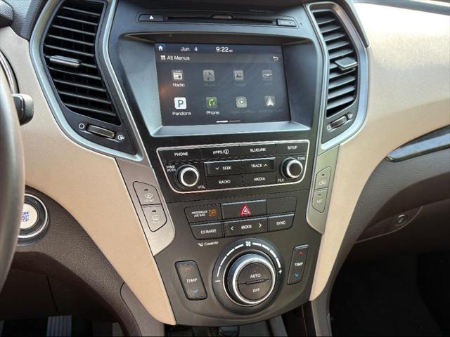 used 2017 Hyundai Santa Fe Sport car, priced at $14,345