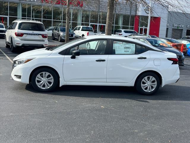 new 2025 Nissan Versa car, priced at $20,414