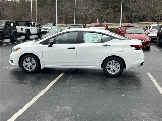 new 2025 Nissan Versa car, priced at $20,414