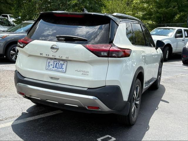 used 2021 Nissan Rogue car, priced at $26,052