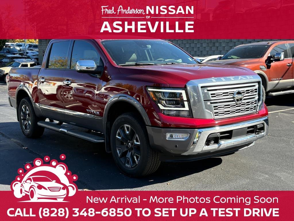 used 2022 Nissan Titan car, priced at $45,989