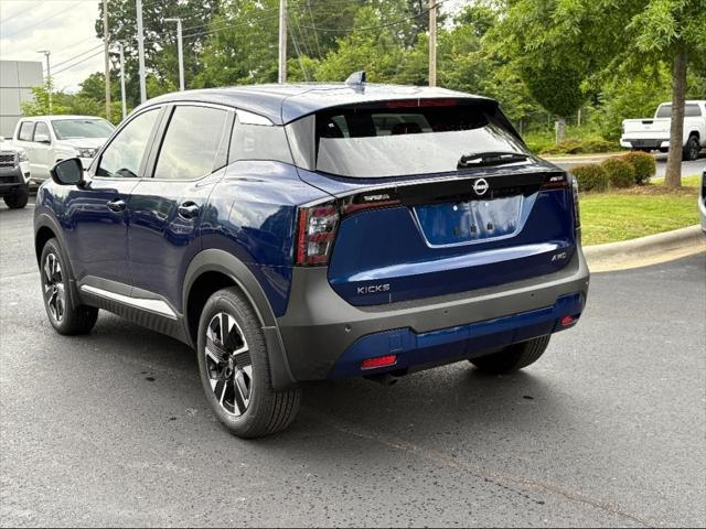 new 2025 Nissan Kicks car, priced at $26,555