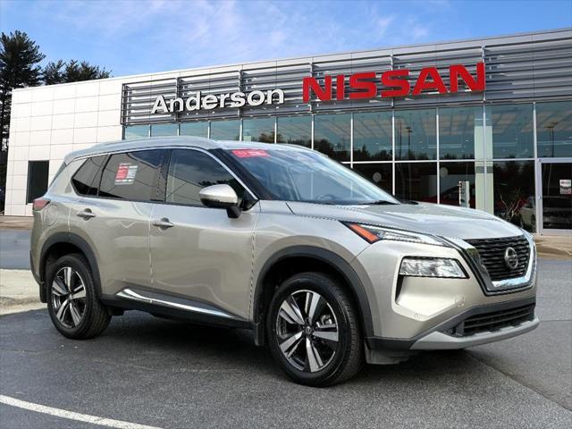 used 2021 Nissan Rogue car, priced at $24,172