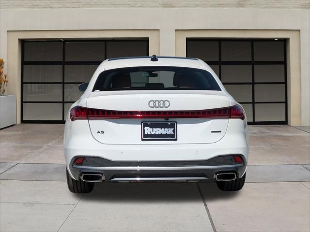 new 2025 Audi A5 car, priced at $53,890