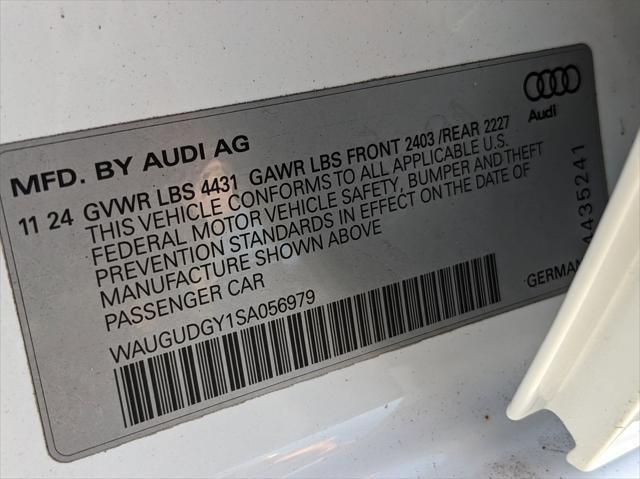 new 2025 Audi A3 car, priced at $39,495