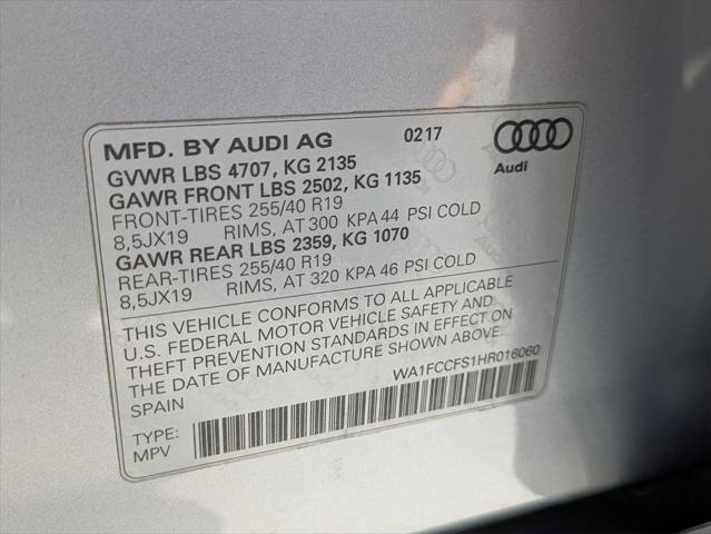 used 2017 Audi Q3 car, priced at $15,988