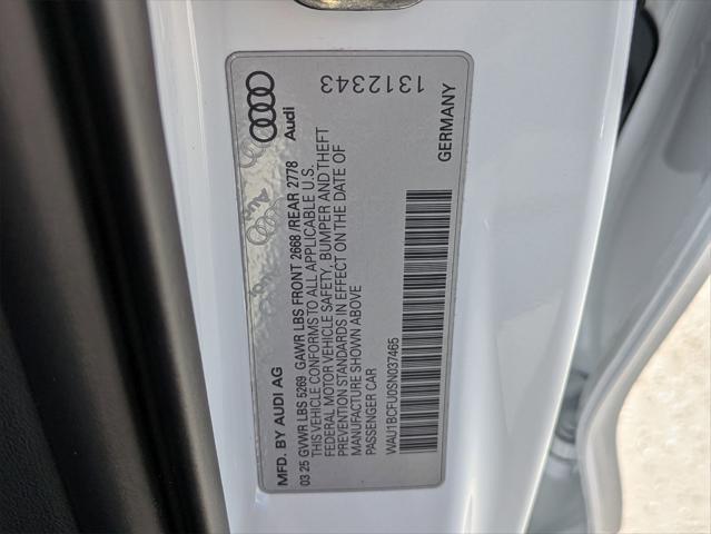 new 2025 Audi A5 car, priced at $54,190