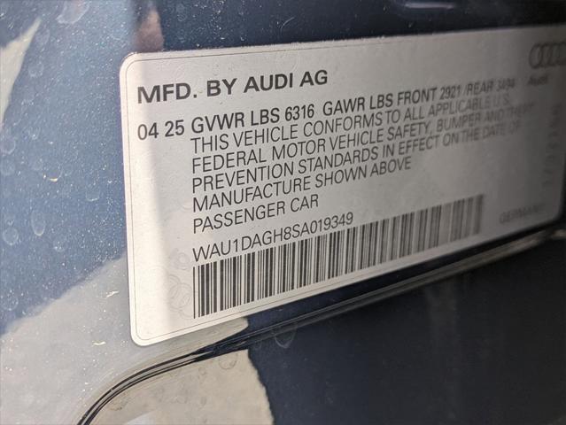 new 2025 Audi A6 e-tron car, priced at $71,985