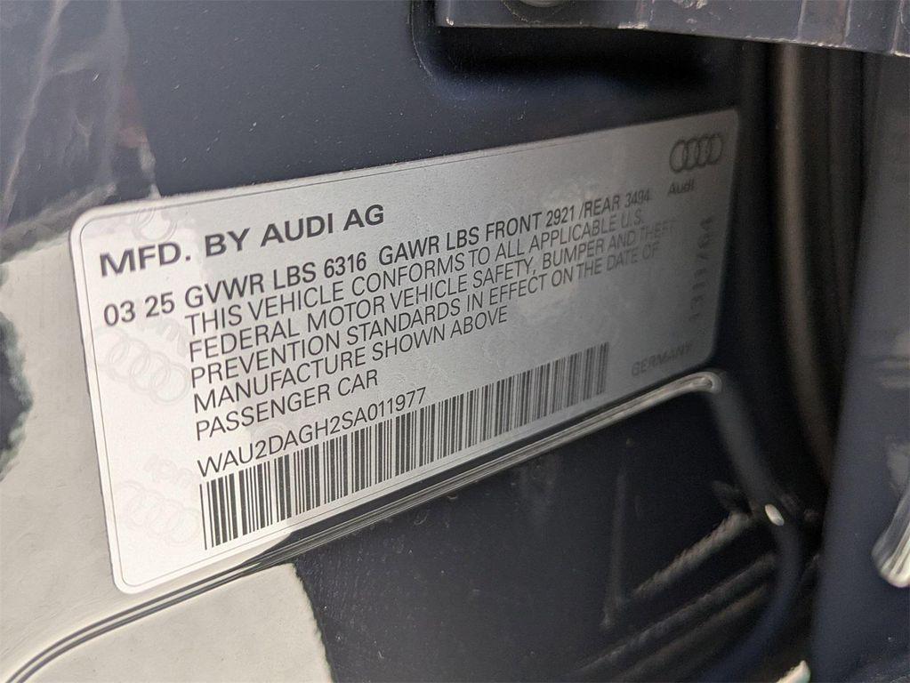 new 2025 Audi A6 e-tron car, priced at $74,040