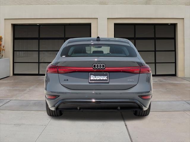 new 2025 Audi A6 e-tron car, priced at $74,040