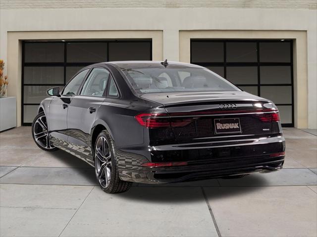 new 2025 Audi A8 car, priced at $100,695