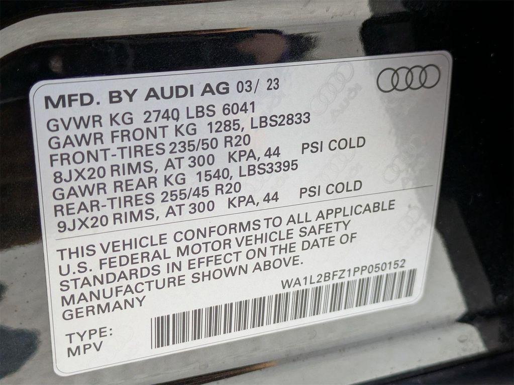 used 2023 Audi Q4 e-tron car, priced at $27,988