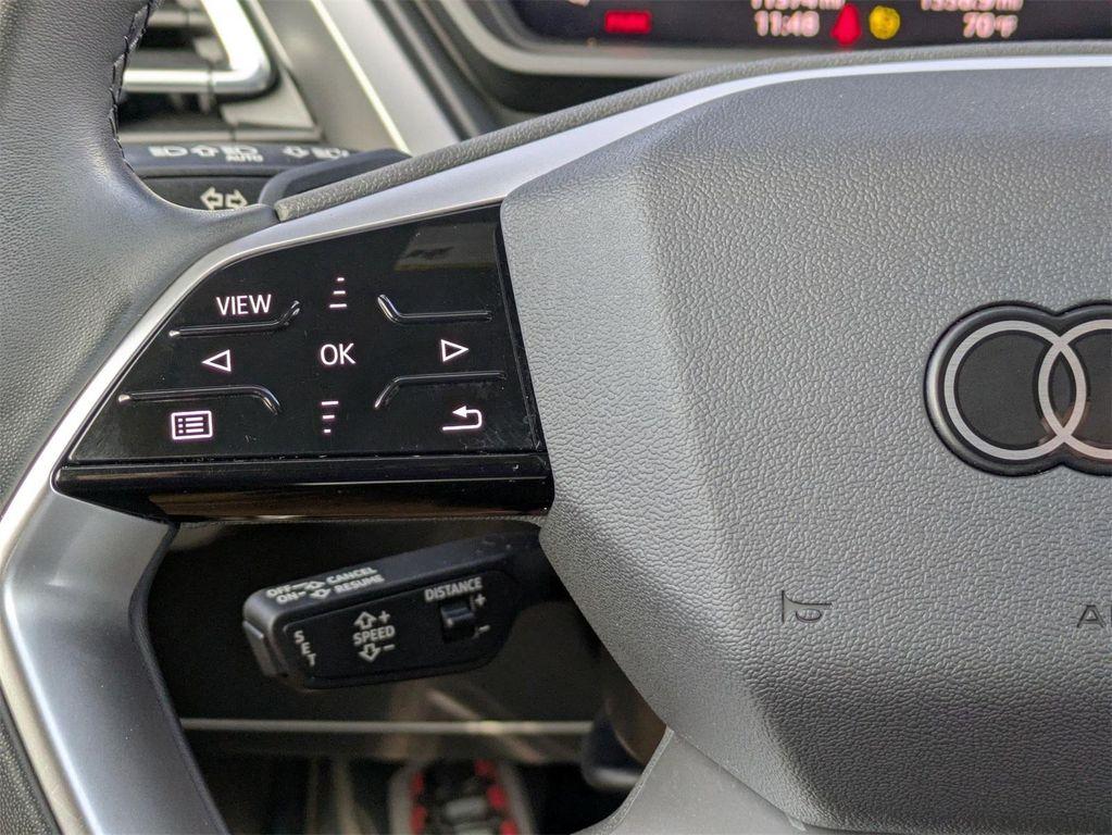 used 2023 Audi Q4 e-tron car, priced at $27,988