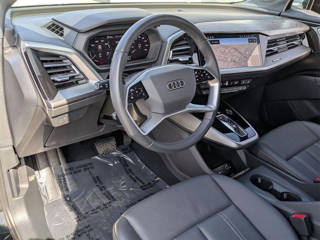 used 2023 Audi Q4 e-tron car, priced at $27,988