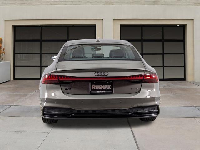 new 2024 Audi A7 car, priced at $83,075