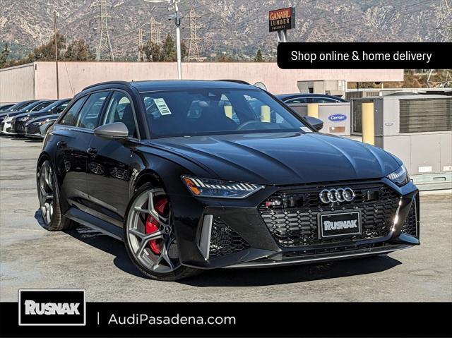 new 2025 Audi RS 6 Avant car, priced at $140,090