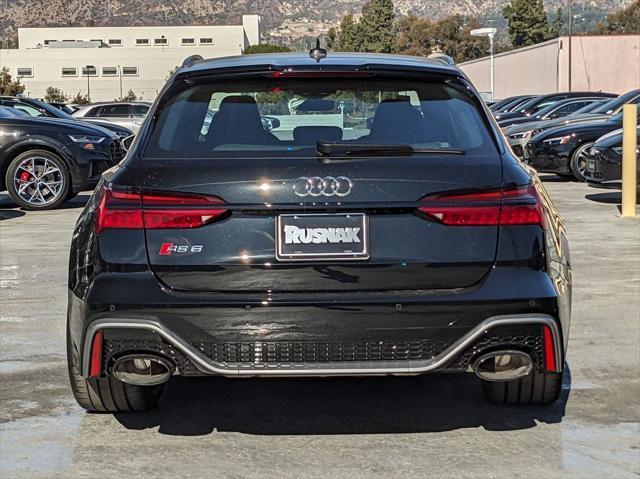 new 2025 Audi RS 6 Avant car, priced at $140,090