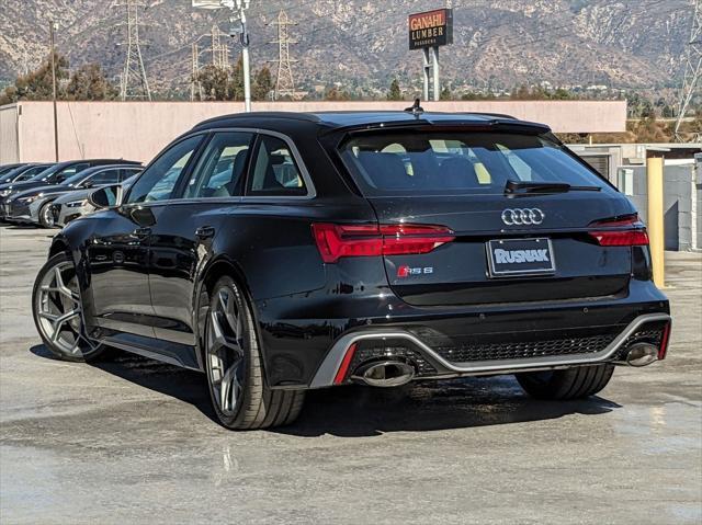 new 2025 Audi RS 6 Avant car, priced at $140,090