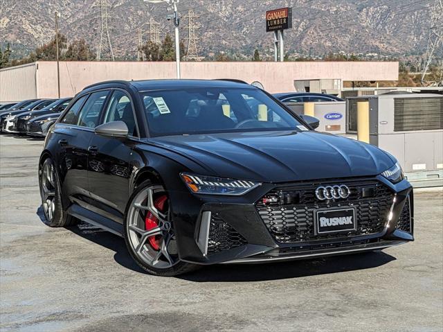 new 2025 Audi RS 6 Avant car, priced at $140,090