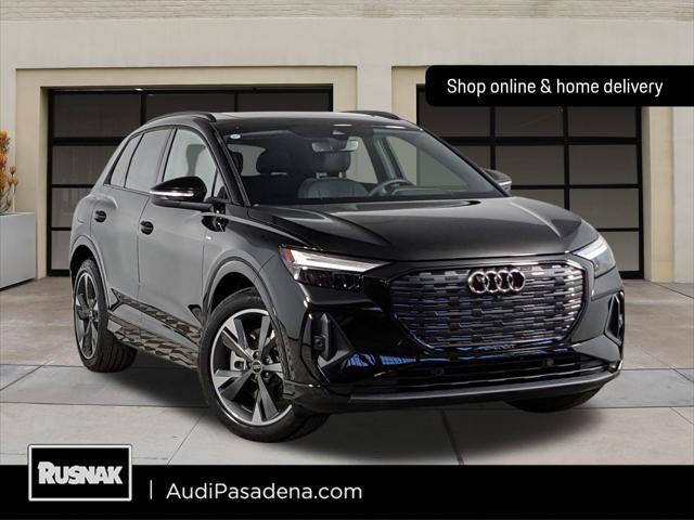 new 2024 Audi Q4 e-tron car, priced at $64,020