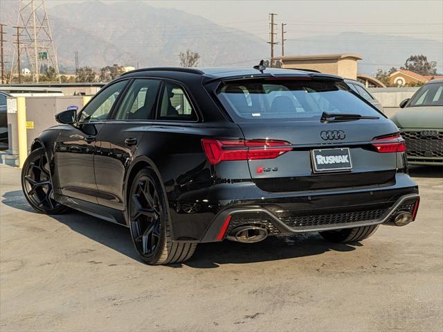 new 2025 Audi RS 6 Avant car, priced at $145,240