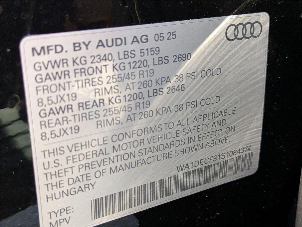 new 2025 Audi Q3 car, priced at $45,785