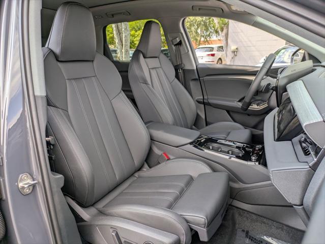 new 2025 Audi Q6 e-tron car, priced at $75,090