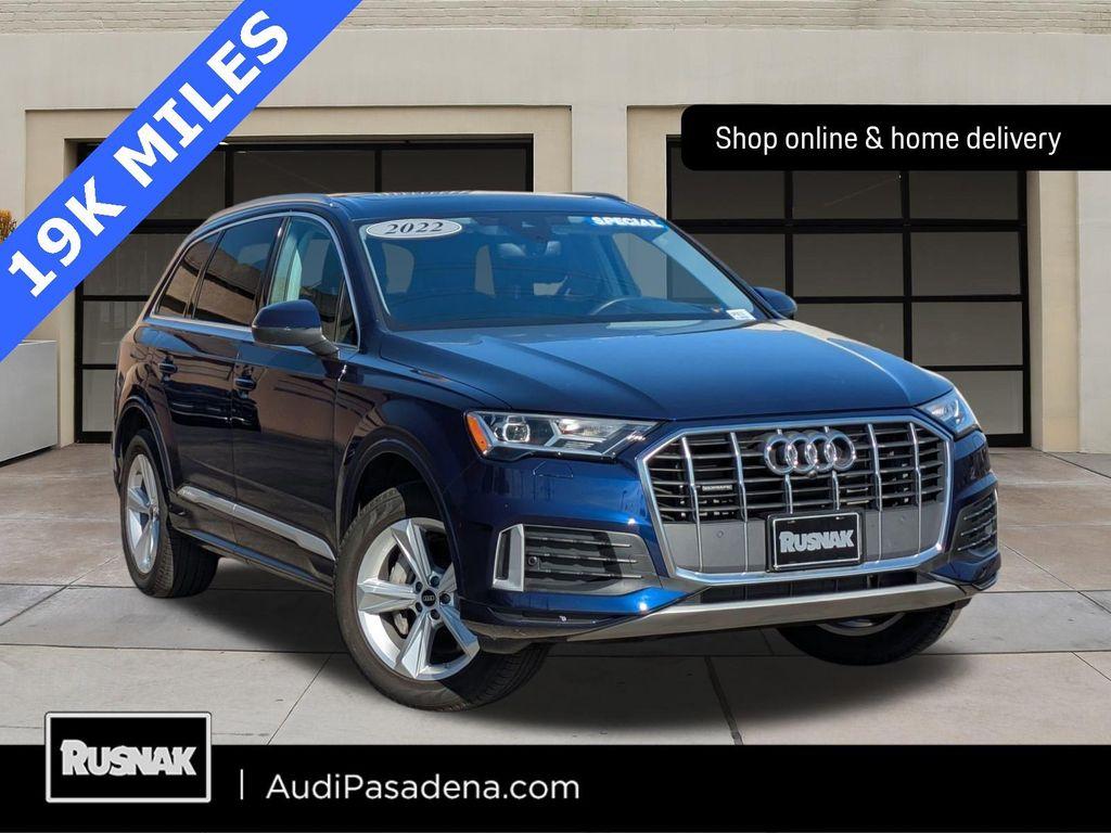 used 2022 Audi Q7 car, priced at $36,500