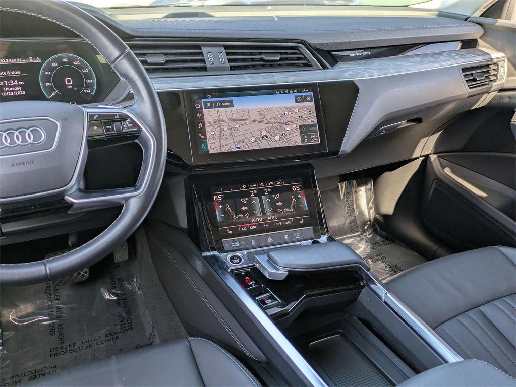 used 2024 Audi Q8 e-tron car, priced at $34,800