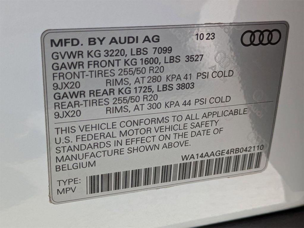 used 2024 Audi Q8 e-tron car, priced at $34,800