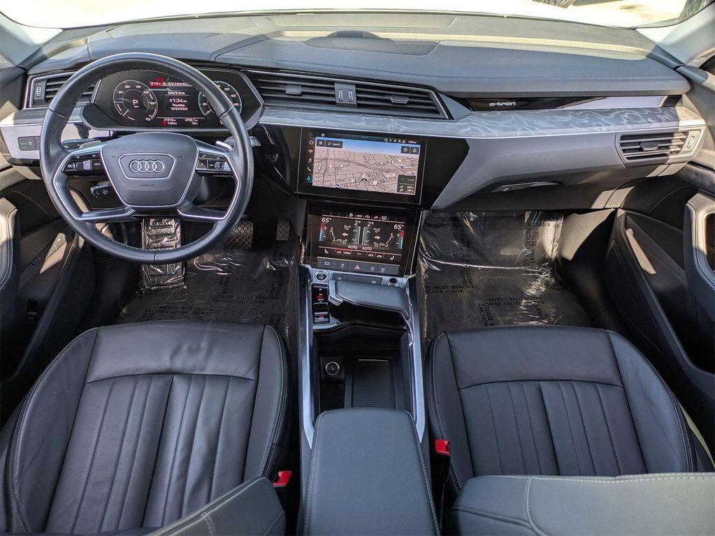 used 2024 Audi Q8 e-tron car, priced at $34,800