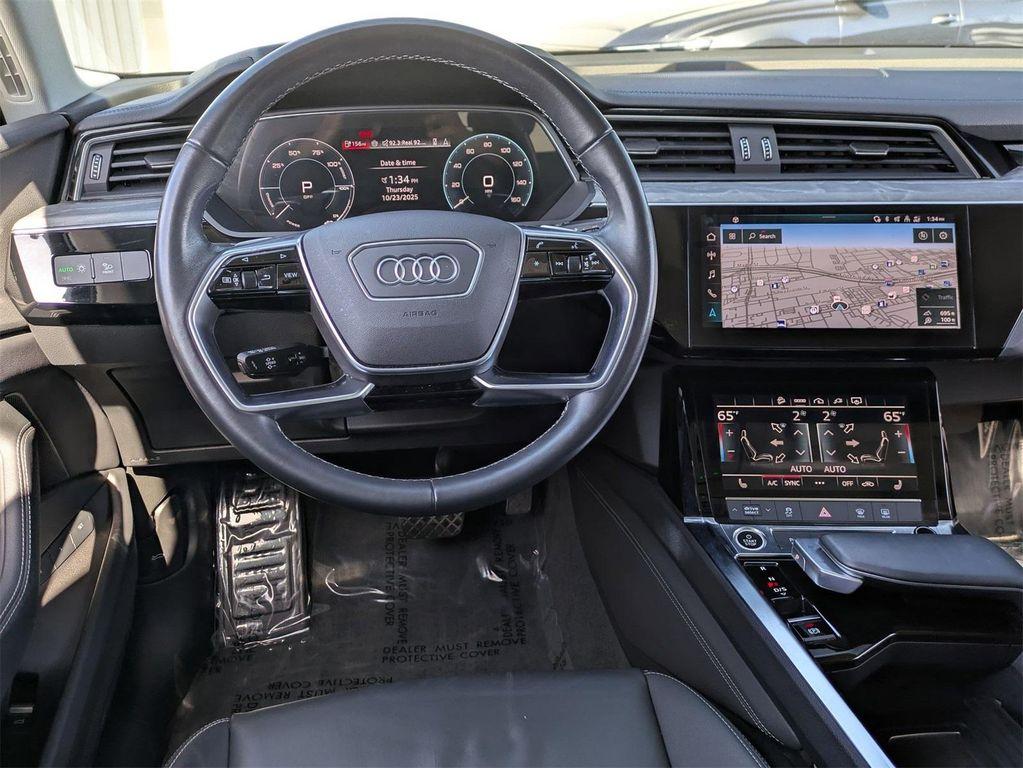 used 2024 Audi Q8 e-tron car, priced at $34,800