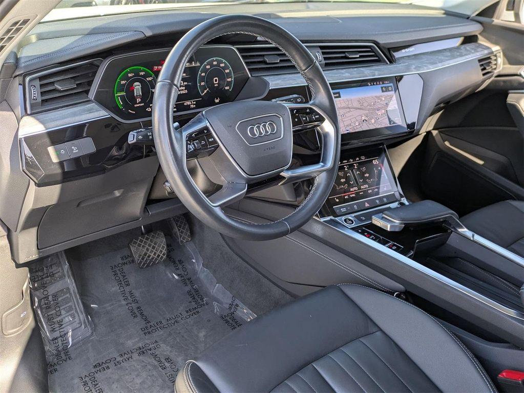 used 2024 Audi Q8 e-tron car, priced at $34,800