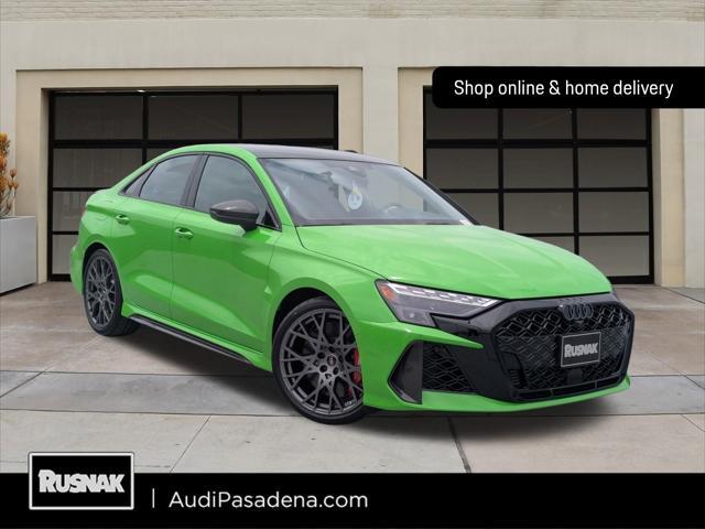new 2025 Audi RS 3 car, priced at $76,345