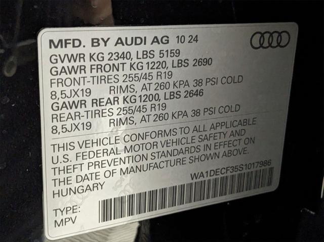 new 2025 Audi Q3 car, priced at $45,785