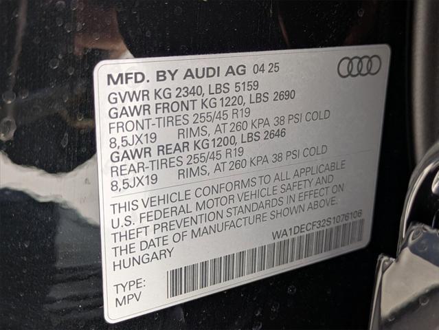 new 2025 Audi Q3 car, priced at $45,625