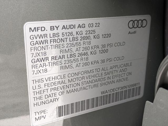 used 2022 Audi Q3 car, priced at $28,950