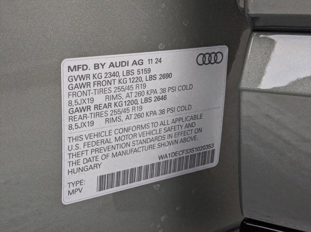 new 2025 Audi Q3 car, priced at $45,785