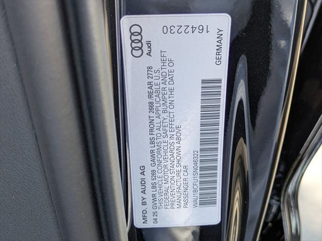 new 2025 Audi A5 car, priced at $54,485