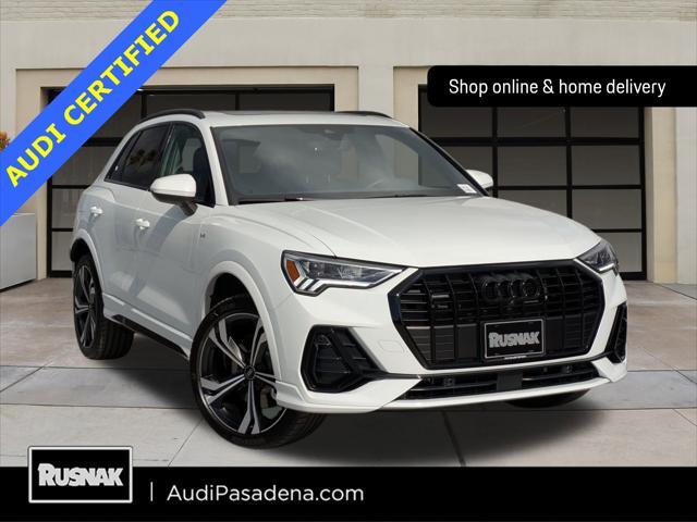 used 2024 Audi Q3 car, priced at $38,950