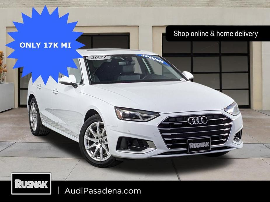 used 2021 Audi A4 car, priced at $27,988