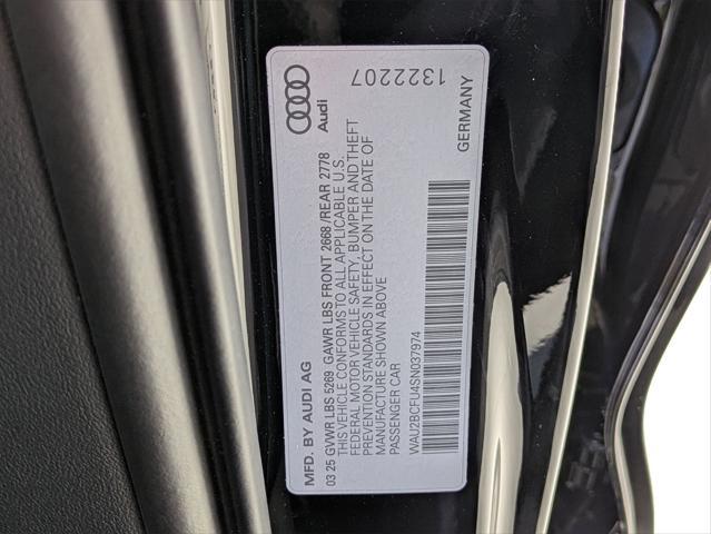 new 2025 Audi A5 car, priced at $55,990