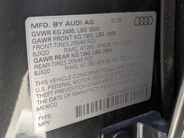 new 2025 Audi Q5 car, priced at $61,150