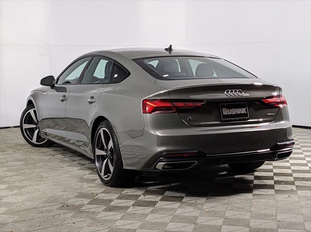 new 2025 Audi A5 Sportback car, priced at $56,385