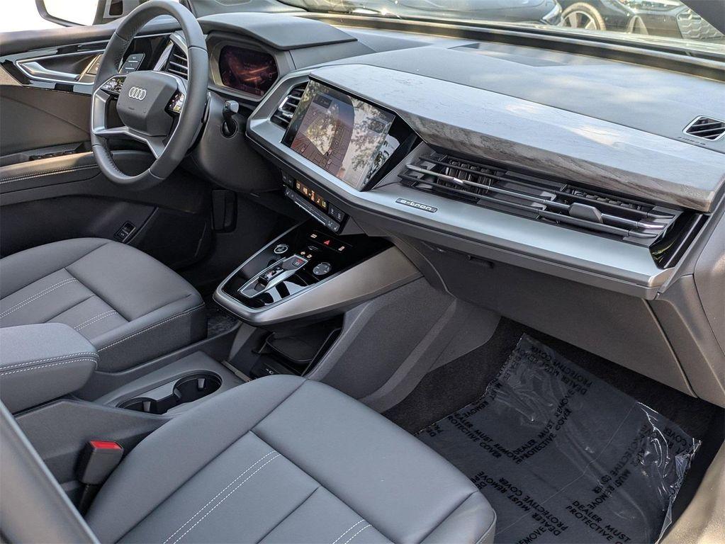 new 2025 Audi Q4 e-tron car, priced at $63,355