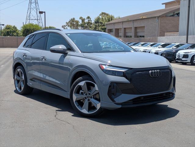 new 2025 Audi Q4 e-tron car, priced at $54,790