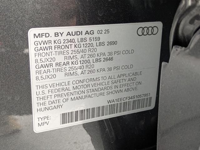 new 2025 Audi Q3 car, priced at $48,485