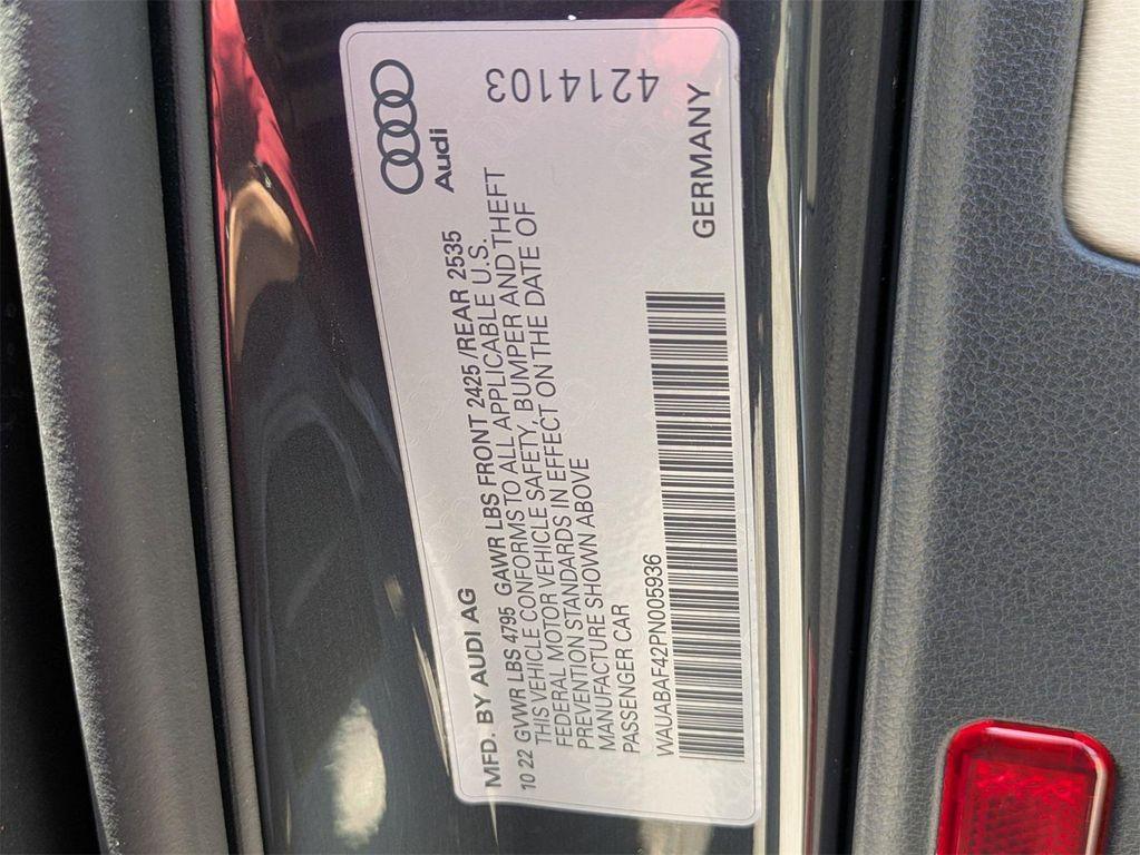used 2023 Audi A4 car, priced at $27,980