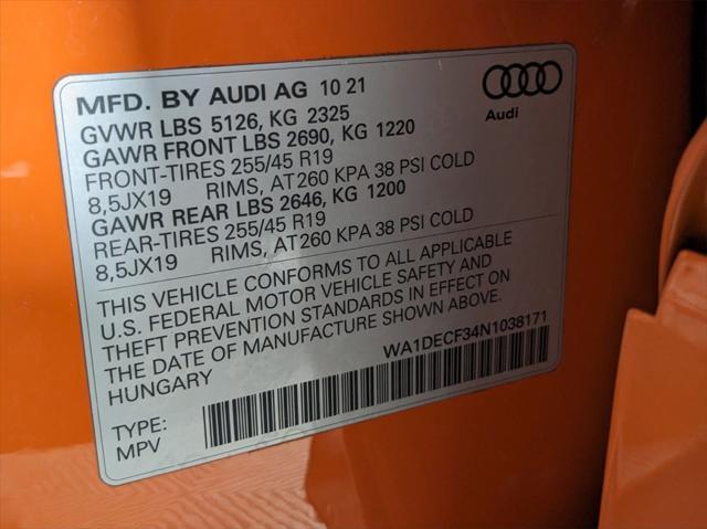 used 2022 Audi Q3 car, priced at $28,988